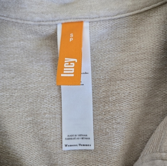 Lucy Four-Pocket Knit Utility Cardigan Sweatshirt Jacket Long Sleeve size Small - Picture 11 of 14